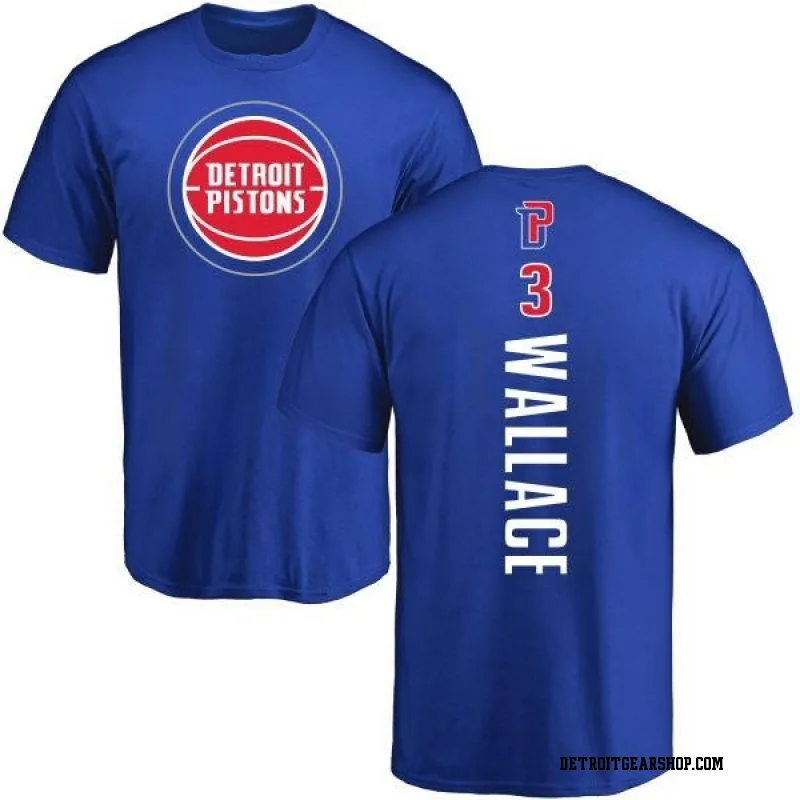 Black Men's Ben Wallace Detroit Pistons Midnight Mascot T-Shirt